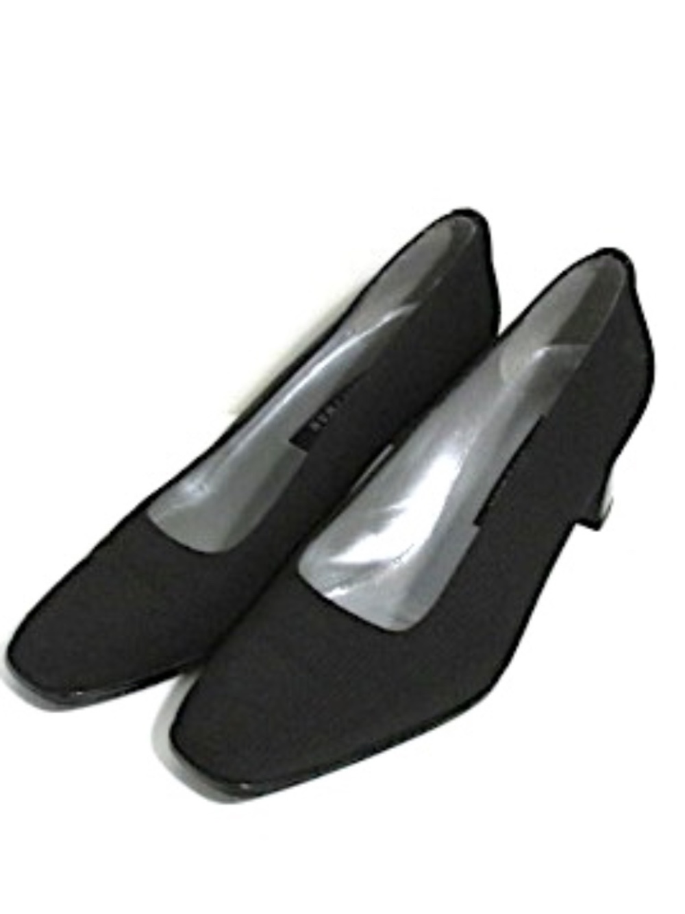 Stuart Weitzman Black Ballerina Pumps, Size 8.5C - Picture 2 of 9